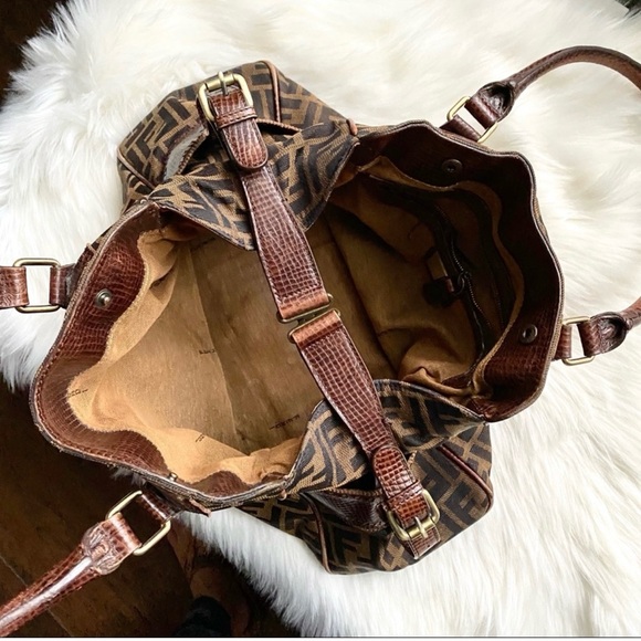 Fendi Brown and Black Women's Bag - Picture 6 of 8